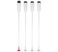 DIYEAH 4pcs Washing Machine Shock Absorber Rod Suspension Kit for Washer Metal Extension Spring Tension for Drum Stabilizer