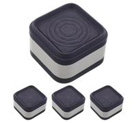 DIYEAH 4pcs Washing Machine Shock Absorber Vibration Pads Non-slip Impact Absorbing for Washer Dryer Support Feet Use during Laundry