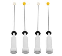 DIYEAH 4pcs Washing Machine Suspension Rod Kit with Springs, 22.2" Anti-vibration Shock Absorber Replacement Parts for Washer Tub Balancing Compatible with Haier, Laundry Appliance Repair