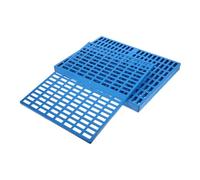 DIYEAH 4pcs Wear-resistant Bunny Foot Mat for Small Animal Cage with Comfortable Plastic Floor Pads Ensuring a Clean Environment, for Kitchen Floor and Balcony Use