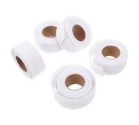 DIYEAH 5 Rolls Fishbone Hemmer Tape Clothes Hemming Tape Polyester White 5m Roll for Fabric and Skirt Professional Tailoring and Bulk Garment Production