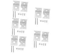 DIYEAH 5 Sets Kayak Motor Mount Bracket Silver Sturdy Outboard Motor Installation Stand for Dinghy Fishing Boat Use Engine Mounting Support Frame