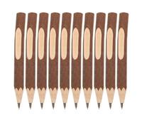 DIYEAH 50 Pcs Portable Wooden Ballpoint Pens Natural Tree Bark Design Writing Tools for Home Office School Use for and Journaling