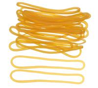 DIYEAH 500pcs High Stretch Yellow Rubber Bands Heavy Duty Elastic Bands for Office School Home Heat Resistant Ties for File Organization Crafts DIY Hair Styling Reusable Strong Rubber