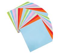 DIYEAH 500pcs Origami Paper Double Sided: 5.89 Inch Square 10 Colors Craft Folding Paper for Origami Cranes and Handcraft Projects Making