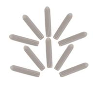 DIYEAH 50pcs Dishwasher Rack End Caps for Repair Dishwasher Rack Tip Protectors Dustproof Grey Pearl Coating Covers