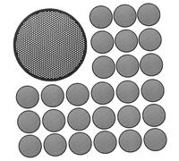 DIYEAH 50pcs Dust Cover Net Sticker for Electronic Product Speaker Mesh Camera Lens Accessories Earpiece Net