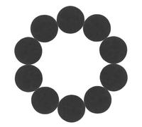 DIYEAH 50pcs Graphite Electrode Pad B0chw4bl9k Round High Purity Graphite Electrode Circular Disc Working Round Block Disk Black