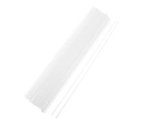 DIYEAH 50pcs Hollow Round Tubes for DIY Projects Lightweight Plastic Model Making Materials for Sand Table and Architectural Designs Diameter