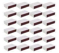 DIYEAH 50pcs Mini Slide Match Boxes White Paper Storage Containers with Smooth Paper Finish and Slide out Tray for Bead and Seed Storage for Wedding Favors and Crafting Small Models
