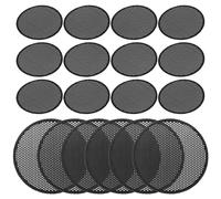 DIYEAH 50pcs PVC Speaker Dust Cover Net Camera Lens Protection Electronic Product Accessories Prevents Dust Simple Installation Compatible