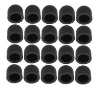 DIYEAH 50pcs Silicone Stylus Tips Replacement Nibs Soft Precision Conductive Ends for Touch Screen Pens Compatible with Tablets and Smartphones