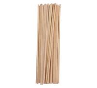 DIYEAH 50pcs Small Wooden Craft Sticks Oxygen Combustion Experimental Wood Rods for Teaching Science Laboratory Use