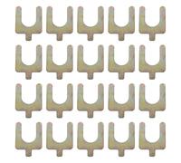 DIYEAH 50pcs Wheel Alignment Shims, 20mm Alignment Shims Assortment Set | Wheel Alignment Shim Assortment, Supports Suspension Adjustment and Camber Correction for Auto Repair Garages