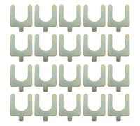 DIYEAH 50pcs Wheel Alignment Shims, 24mm Alignment Shims Assortment Set | Wheel Alignment Shim Assortment, Supports Suspension Adjustment and Camber Correction for Auto Repair Garages