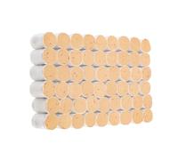 DIYEAH 54Pcs Handmade Moxa Rolls High Purity 45:1 Ratio Red Flower Moxa for Lumbar Strain and Chronic Cough Therapy