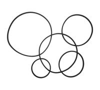 DIYEAH 5pcs Aquarium Floating Plant Isolation Rings 80-200mm Eva Plastic Fish Feeding and Floating Duckweed Holder Circles for Aquarium Fish Tank Accessories