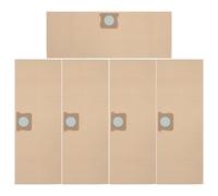 DIYEAH 5pcs Dust Collector Filter Bag Replacement - Industrial Vacuum Cleaner Bags Compatible for Stanley 5-6 Gallon Garage Cleaner 31.4x11.8Inches