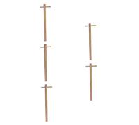 DIYEAH 5pcs Elevator Door Key Long Triangular Key Emergency Door Release for Goods Lift Inspection Chamber and Service Panel Compatibility
