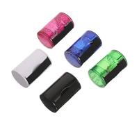 DIYEAH 5pcs Finger Shaker Sand Ring for Guitar Ukulele Mandolin Banjo Lightweight Wearable Mini Music Instrument with High-density Filling for Consistent Rhythm Percussion and Play