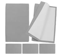 DIYEAH 5pcs Jewelry Cleaning Cloth Large Silver Polishing Pads for Tarnish Removal and Dirt Erasing Suitable for Watches Coins and Sterling Silver Maintenance