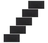 DIYEAH 5pcs LED Light Blocking Stickers, Waterproof PET Sheets | Black Dimming Stickers, Secure Fit for Irregular LED Positions, Bathrooms and Nighttime Use