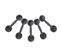 DIYEAH 5pcs Lightweight Pediatric Eye Occluder, Polypropylene Material with Comfortable Testing Experience and Gentle Touch on Skin, for Facilities at Home Eye Exams