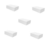 DIYEAH 5pcs Magnetic Closure Cardboard Box with Lid for Bridesmaid Proposal and Small Business Packaging Space-saving Design Portable Present Box for Weddings Birthdays and Special