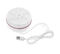 DIYEAH 5pcs Mini USB Charging Washing Machine Low Noise Portable Washer for Underwear and Socks Compact Sink Washing Machine for Travel and Apartments