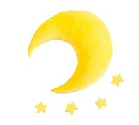 DIYEAH 5PCS Newborn Photography Props Cute Star Moon Pillows for Full Month Photos Soft Skin Friendly Photo Props for Families Decorative Nursing Pillow Decor