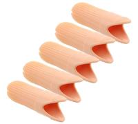 DIYEAH 5pcs Pet Finger Toothbrush Soft Silicone Dog Cat Teeth Cleaning Kit for Oral Hygiene and Puppy Care