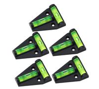 DIYEAH 5pcs Small Leveler Tool Mini Triangle T Shape Bubble Spirit Levels Vertical Horizontal Leveling Tool for DIY Woodworking