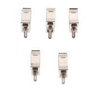 DIYEAH 5Pcs Stainless Steel Bird Cage Food Clamps for Parrots Small Animals Vegetable Fruit Holder Easy to Install Fixed Clips for Tidy Cage Feeding