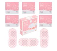DIYEAH 5pcs Steam Warm Eye Mask Sachets with Pink Rose Scent, Disposable Hot Compress Eye Pads for Fatigue Relief, Dark Circle Reduction, and Travel Sleep Care