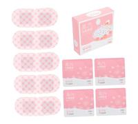 DIYEAH 5pcs Steam Warm Eye Masks Rose Scent, Disposable Heat Compress Eye Pads for Fatigue Relief, Dark Circle Reduction, Travel and Sleep Use