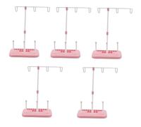 DIYEAH 5pcs Thread Stand for Sewing Machine Cone Thread Storage Holder Spool Holder for Quilting and Embroidery Projects