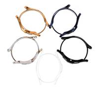 DIYEAH 5Pcs Tpu Watch Bumper Cover for Watch Classic Scratch Resistant Protective Case with Edged Design Durable Soft Silver Black Blue Gold Transparent