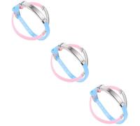DIYEAH 6 pcs Luminous Silicone Wristbands Glow Bracelets with Engraved Ring Multi-color Night Safety Bands for Boys and Party Accessories