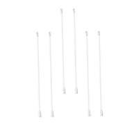 DIYEAH 6 Pcs Plastic Venetian Blind Wands Vertical Pull Rods Transparent Curtain Accessories for Home Office Window Blinds Replacement Lightweight
