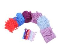 DIYEAH 6 Rolls Latch Hook Yarn Precut - Acrylic Fiber Material for DIY Rug Knitting & Crochet - Soft Supple Yarn Bundles for Carpet Cushion Pillowcase Craft Supplies