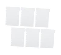 DIYEAH 6 Sheets Portable Budget Binder Inserts Reusable Pocket Organizers for Cash Management Lightweight and PP Material for Home Office and Travel