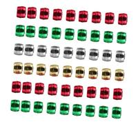 DIYEAH 600pcs Christmas Craft Loose Beads Plastic Plating Beads for Jewelry Making DIY Necklace Bracelet Earrings Holiday Decoration Supplies in Colors