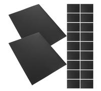 DIYEAH 60pcs Black Cardstock Sheets for Scrapbooking and Card Making, Thick Paper with Clean Edge Cutting, A4 Size 250g Heavy Paper for DIY Crafts and Office Supplies