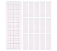 DIYEAH 60pcs Washi Tape Storage: 15x5cm Washi Separate Card Plastic Storage Tape Board - Stationary Board Holder for Scrapbooking Office and Crafts