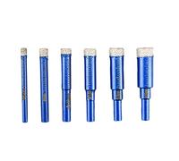 DIYEAH 6pc Mortar Rake Drill Bit Set Tile for Bricks Masonry Drill Bit for Surfaces