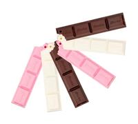 DIYEAH 6pcs Chocolate Shape Cute Ballpoint Pens Adorable Cartoon Writing Gel Pens for School Office and Creative Projects Smooth Ink Flow Plastic Design