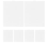 DIYEAH 6pcs Clear Plastic Canvas Sheets, 10.2 X 13.2 Inch Transparent Mesh for DIY Crafts, Embroidery, Knitting, Crocheting, Cross-Stitch, Bag Making