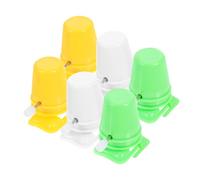 DIYEAH 6pcs DIY Clockwork Legged Robot Toy Part Wind up Walker Walking Toy Mechanism for Boys and Girls Arts Crafts Clay Play