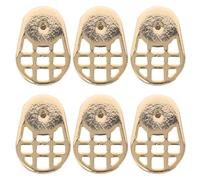 DIYEAH 6pcs Earring Backs for Stud Heavy Ear Studs Stabilizers Secure Locking Earring Lifters Large Lifter Backings Locking Support Backers for Strected Earlobe