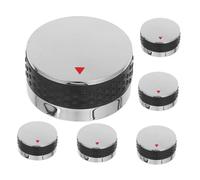 DIYEAH 6pcs Grill Knob Replacement Gas Burner Switch Knobs Plastic for Bbq Grills Oven Stove Control